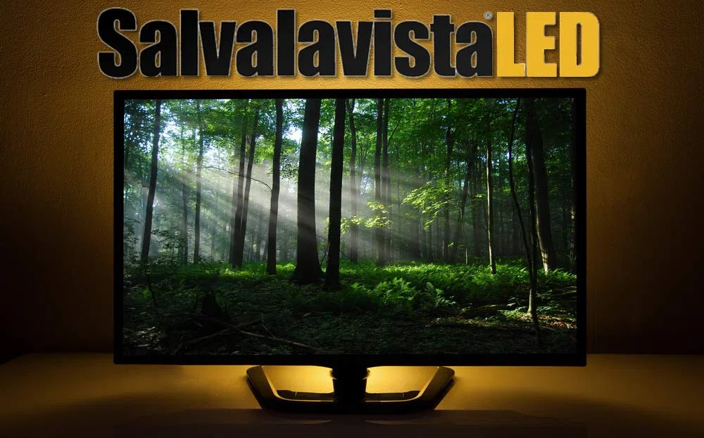 SALVALAVISTA LED BEGHELLI BACKLIGHT LUCE TELEVISIONE PROTEGGE GLI OCCHI PROTEZIONE TV DA SOVRATENSIONI/SOVRACCARICHI DI TENSIONE