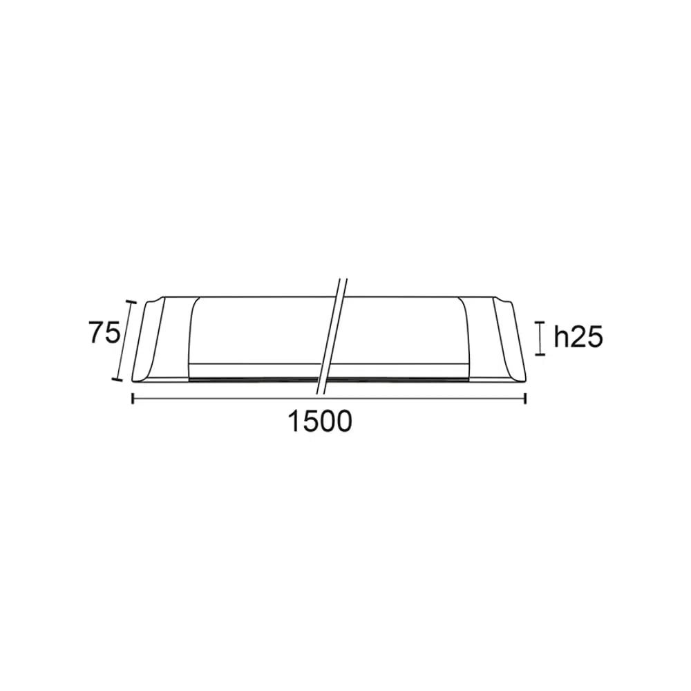 Giorgia - Plafoniera a LED da interno Tricolor - 48W - 5700 Lumen (400805X) Tricolor