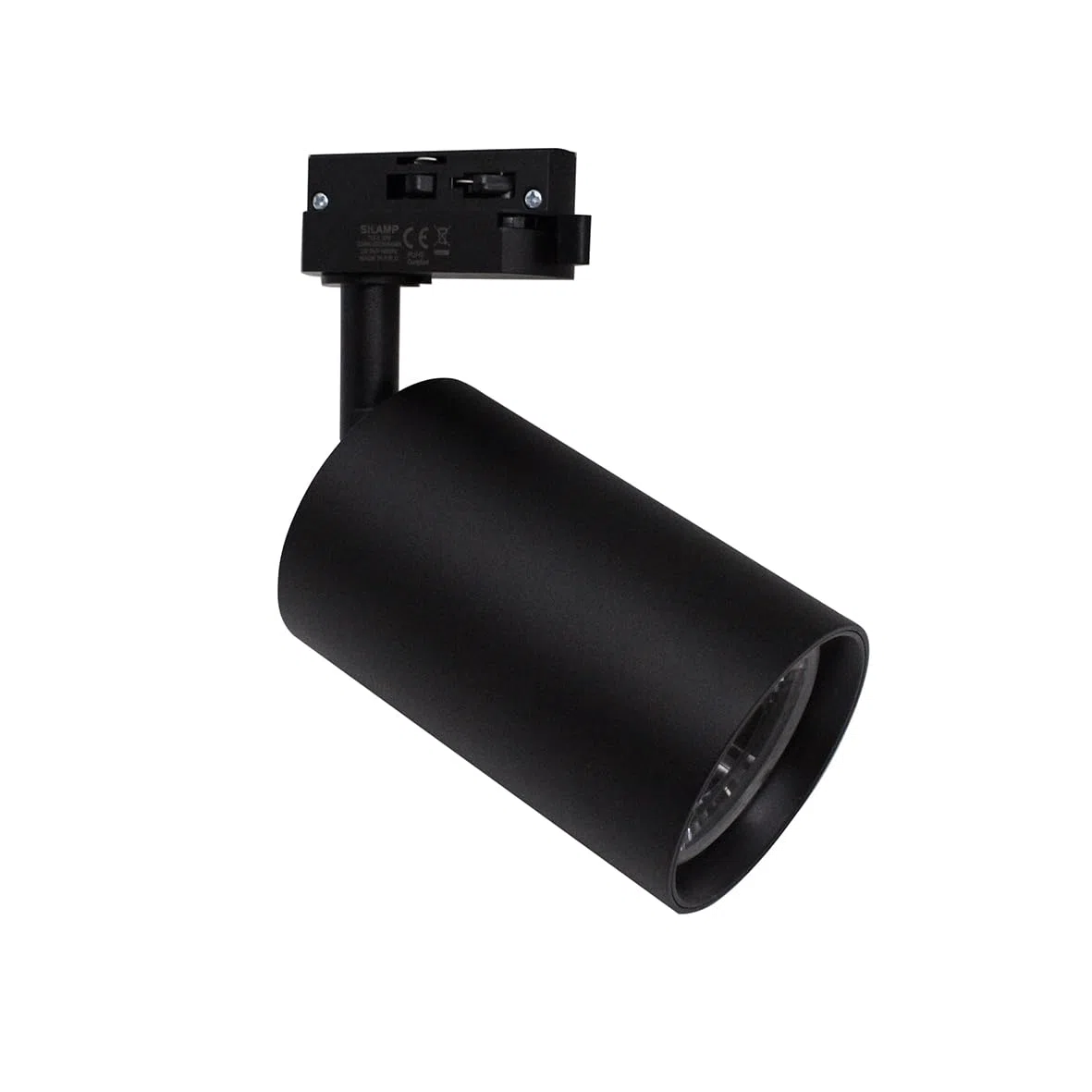 Silamp FARETTO LED A BINARIO MONOFASE 30W 220V NERO LUCE SWITCH 3000K-4200K-6400K