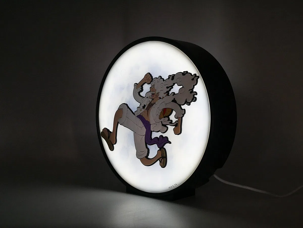 ONE PIECE-Décoration lumineuse LUFFY Gear 5-20 cm-USB-C