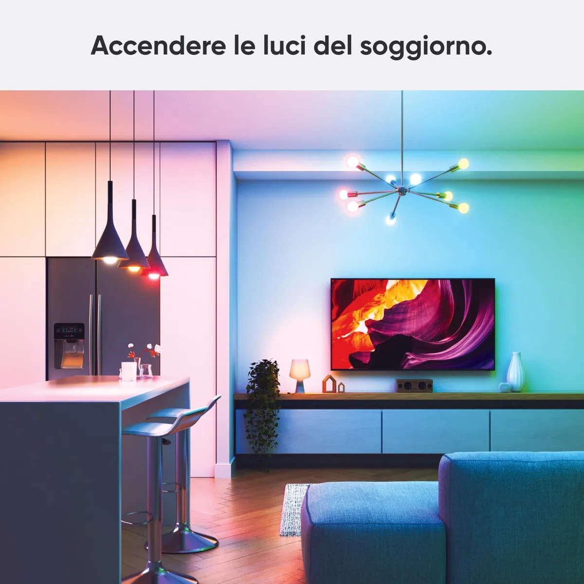 Nanoleaf Lampadine LED Smart E27, RGB WiFi, compatibili con Alexa/Google Home, 9W dimmerabili, 2700K-6500K, Matter e Bluetooth, Necesito un centro, telecomando incluso, confezione da 2