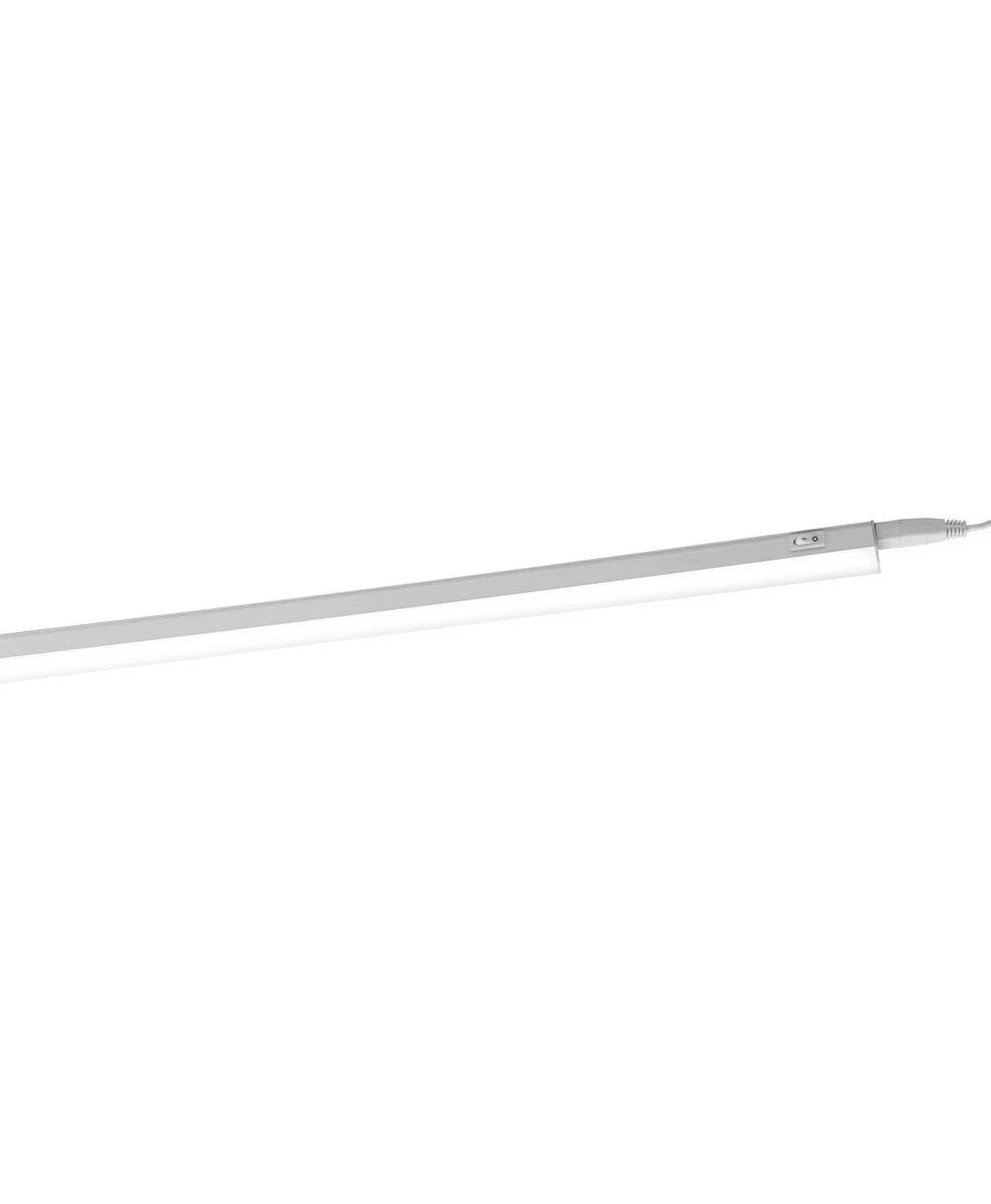 OSRAM Switch Batten Striscia LED sottile con interruttore 1200mm 14W 4000K bianco, collegabile per creare linee luminose continue, protezione IP20, per illuminazione sottopensile interni