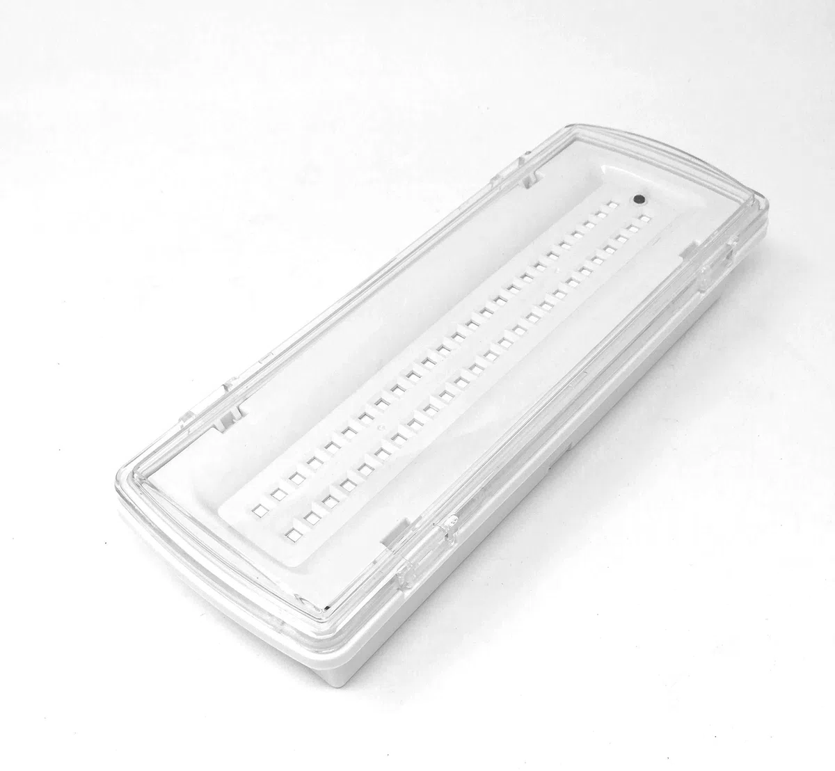 TEMPO DI SALDI Lampada di Emergenza con 50 Led Completa di Incasso + Batteria Luce Bianca 4 W