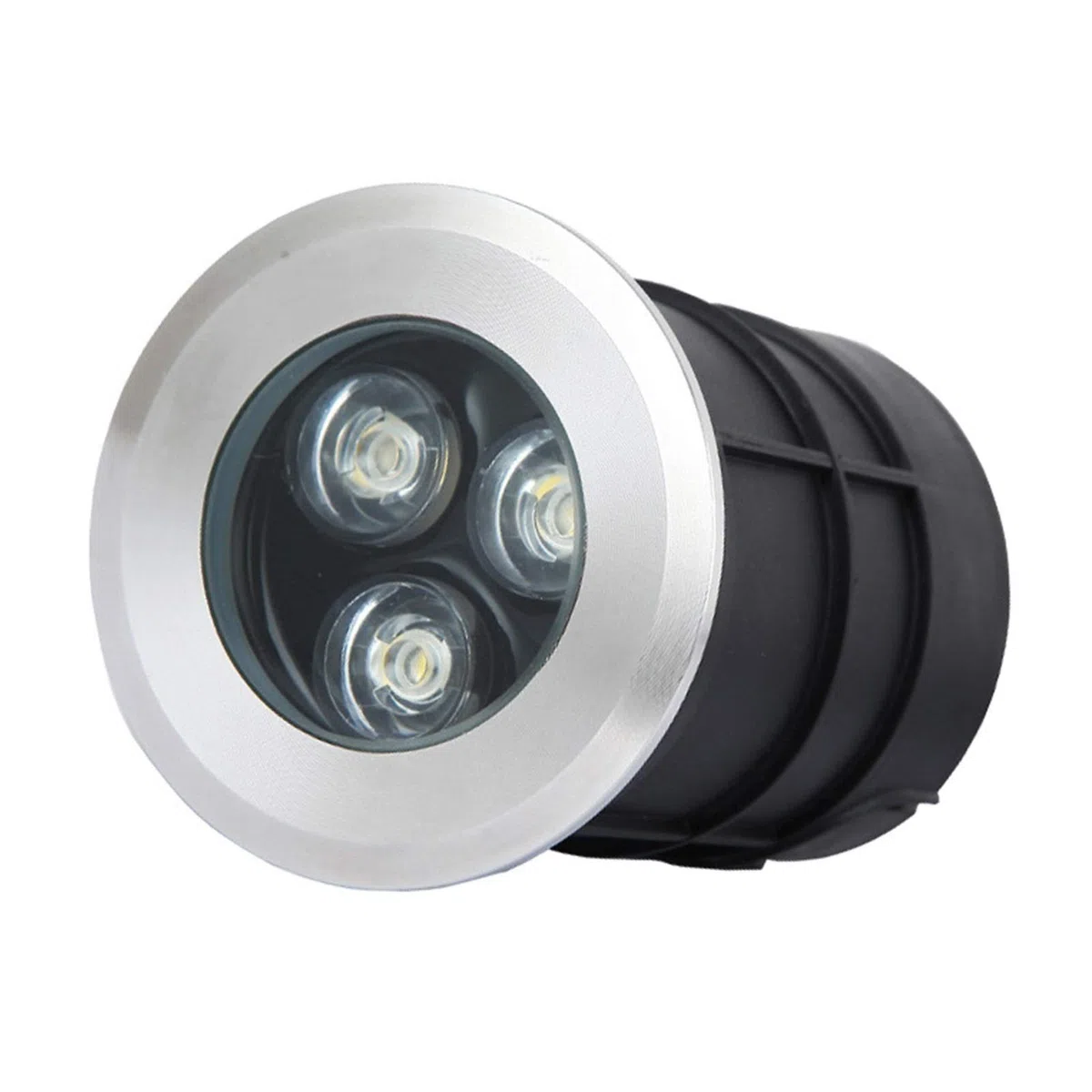 Faretto subacqueo incasso 1W/3W IP68 impermeabile faretti esterno incasso 12V&24V Tensione di sicurezza for scale, terrazze, corridoi, piscine ( Colore : Bianco caldo , Misurare : 75x100mm(12V) )