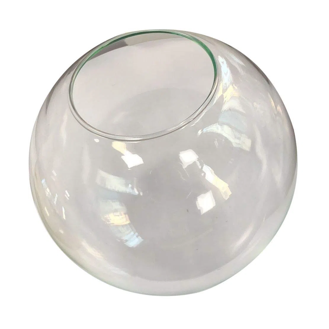 KCO Paralume di ricambio per illuminazione a sfera, moderno, trasparente, accessorio per applique da parete a sospensione (trasparente)