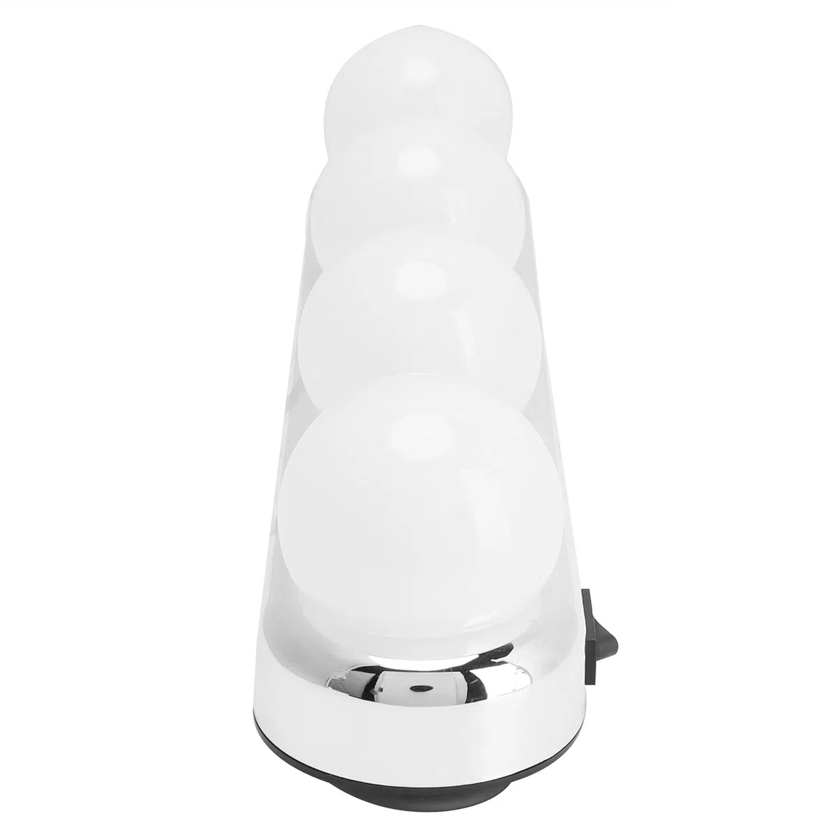 Kit di Luci per Trucco a LED con 4 Lampadine per Toeletta, Lampada da Toeletta con Lampada, Barra Luminosa a Specchio con Lampadine Dimmerabili per la Camera da Letto, Strati