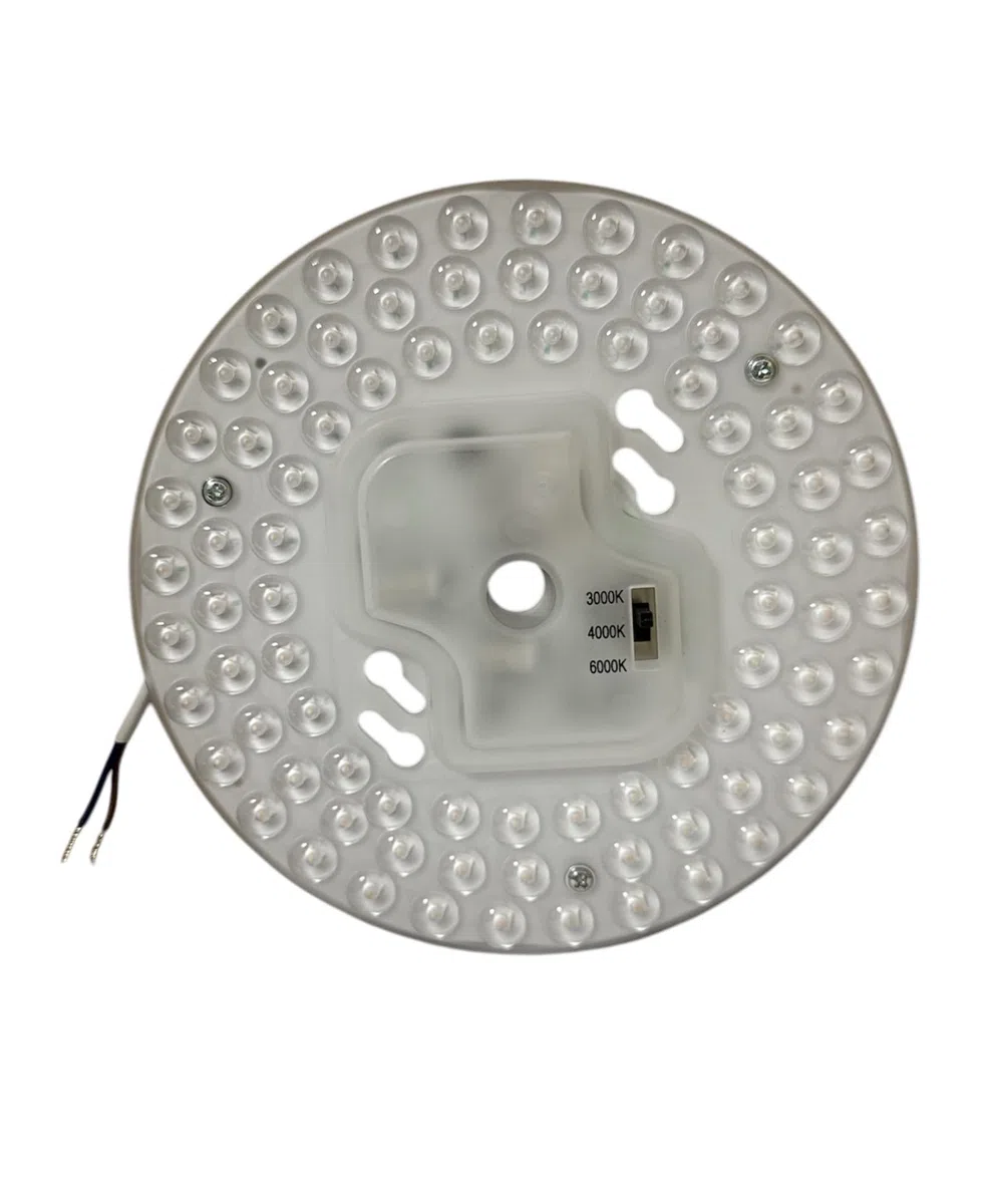 Botlighting Modulo led circolare magnetico 24W 2400lm cct selezionabile 3000k-4000k-6000k IP20 con alimentatore incorporato diametro 17 cm x 2,6 cm