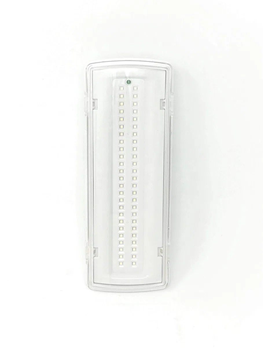 TEMPO DI SALDI Lampada di Emergenza con 50 Led Completa di Incasso + Batteria Luce Bianca 4 W