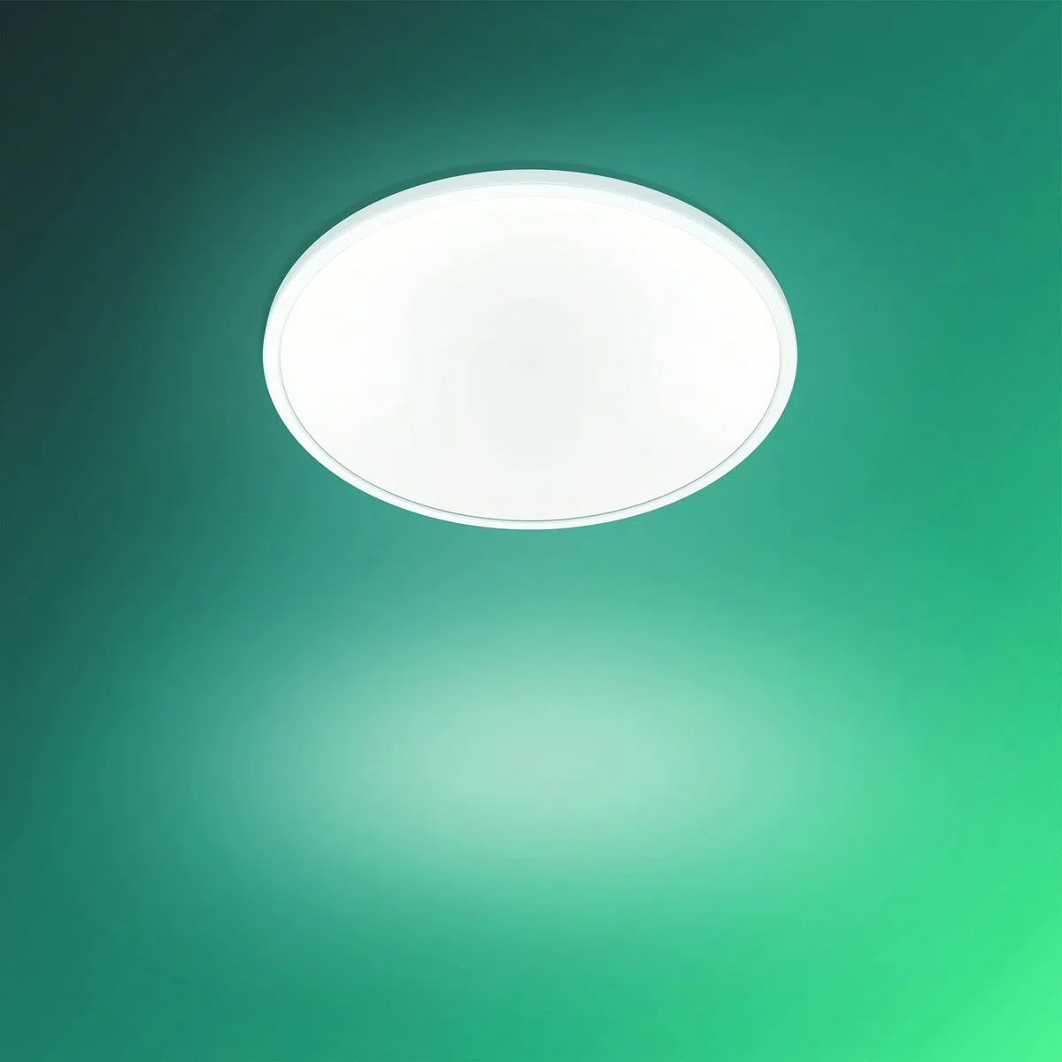 Philips LED SceneSwitch Lampada da Soffitto (15 W), 3 Livelli di Luminosità, Luce Bianca Fredda, Illuminazione della Stanza a Risparmio Energetico con EyeComfort, Bianca, 25 cm