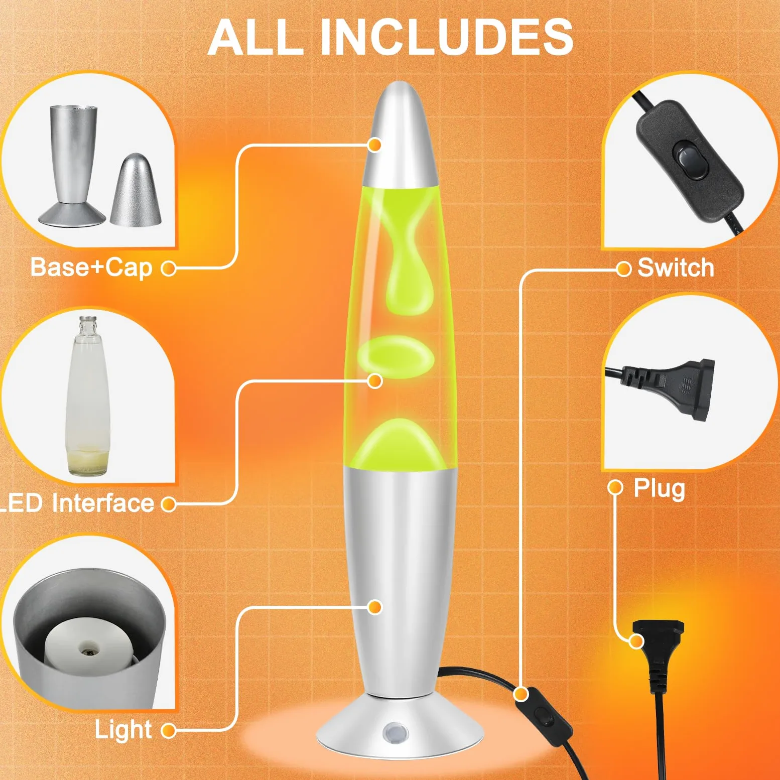 liquide lamp cambia colore,lampadine lampada di liquide led 17 Cambiamento colore,Luci mobili liquidi & Lampada da Comodino,LED Prendete il telecomando