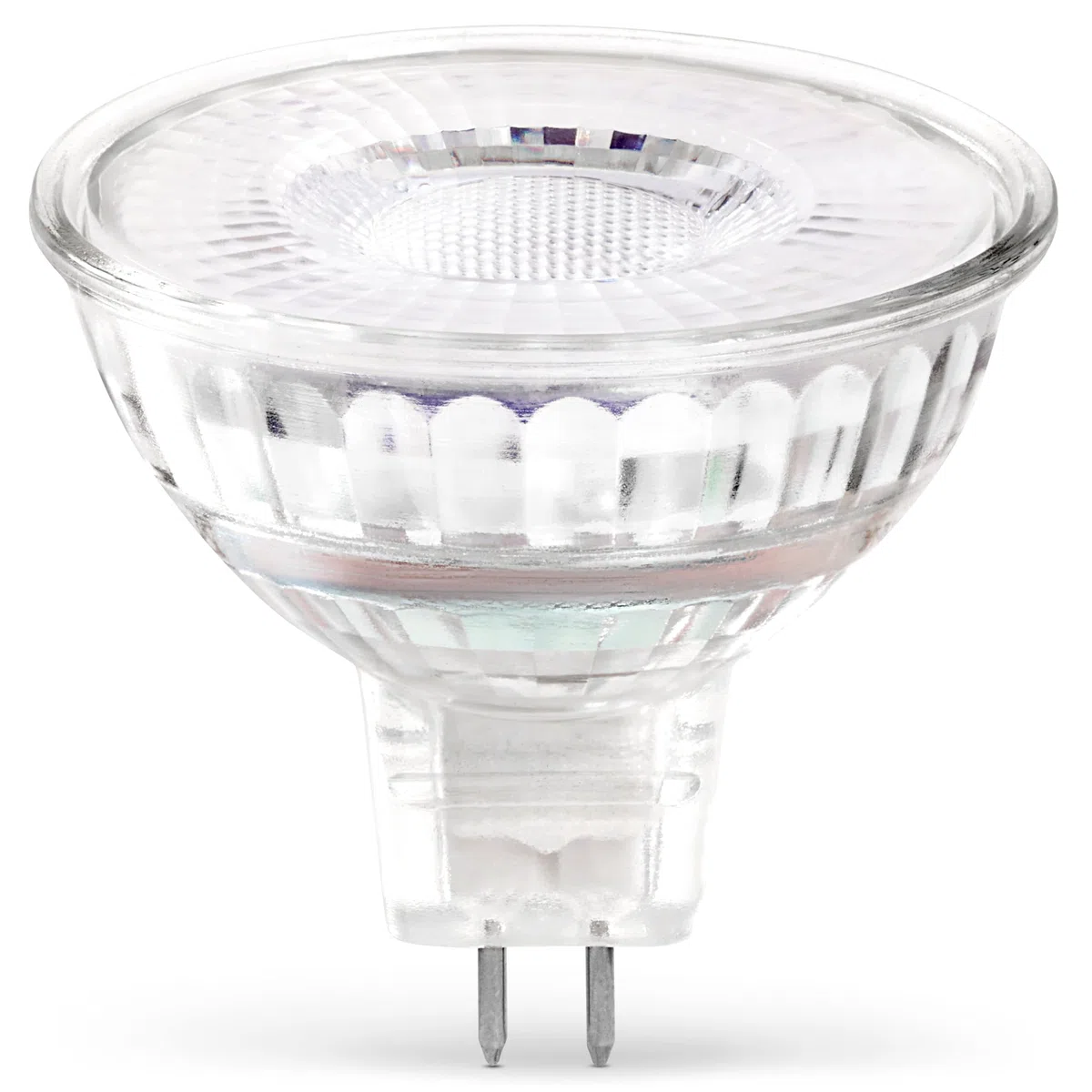 greenandco 5x MR16 GU5.3 | dimmerabile | sostituisce 45W | bianco caldo 3000K | IRC 90+ | 6,5W 510 lm | 38° | senza sfarfallio | COB LED spot | 12V AC/DC