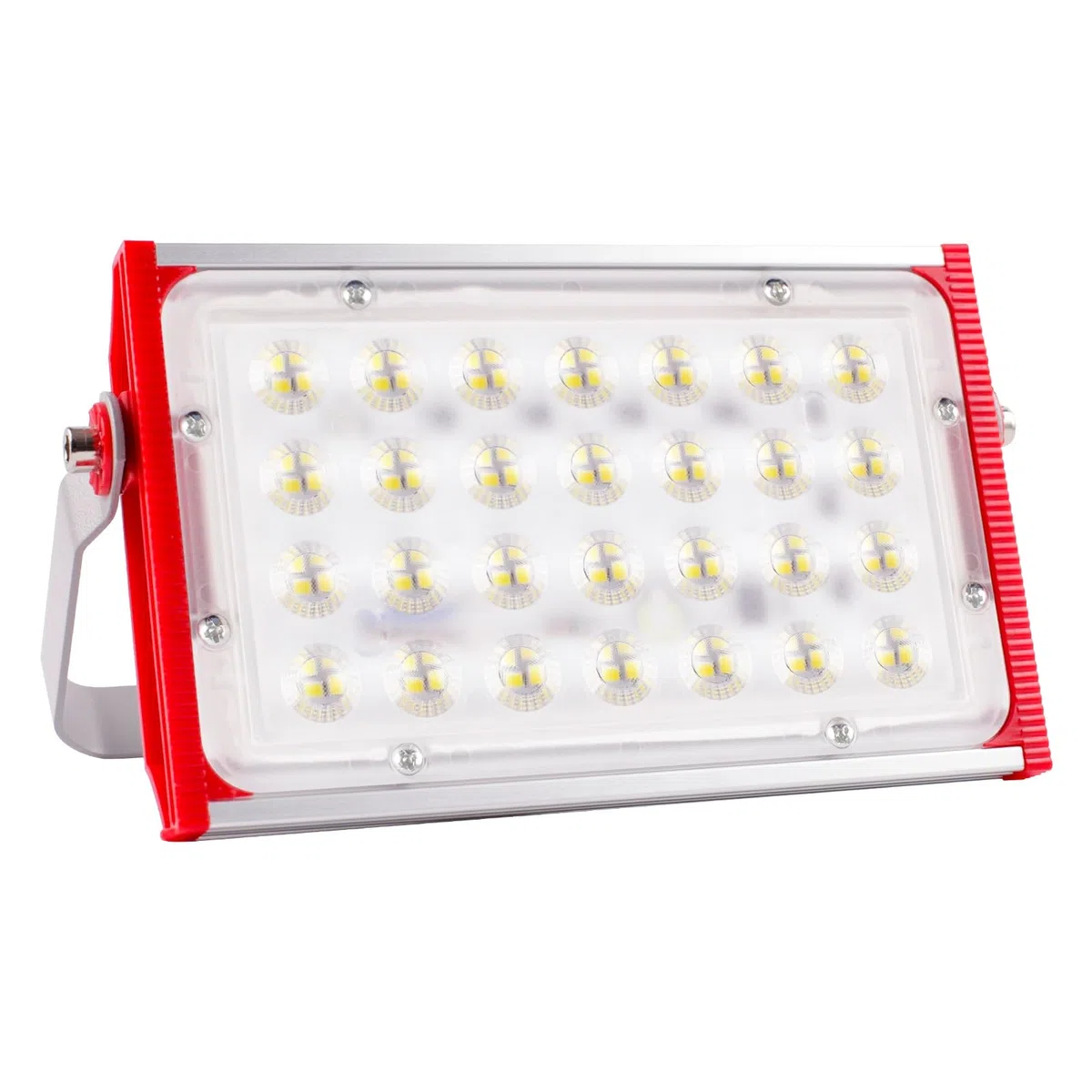 CREATESTAR Faretto Led da Esterno 10000LM 100W, Faretti Led Esterni 6500K luce bianca fredda, 1 Pezzi IP66 Impermeabile Faro Esterno per magazzino giardino garage campo sportivo cortile