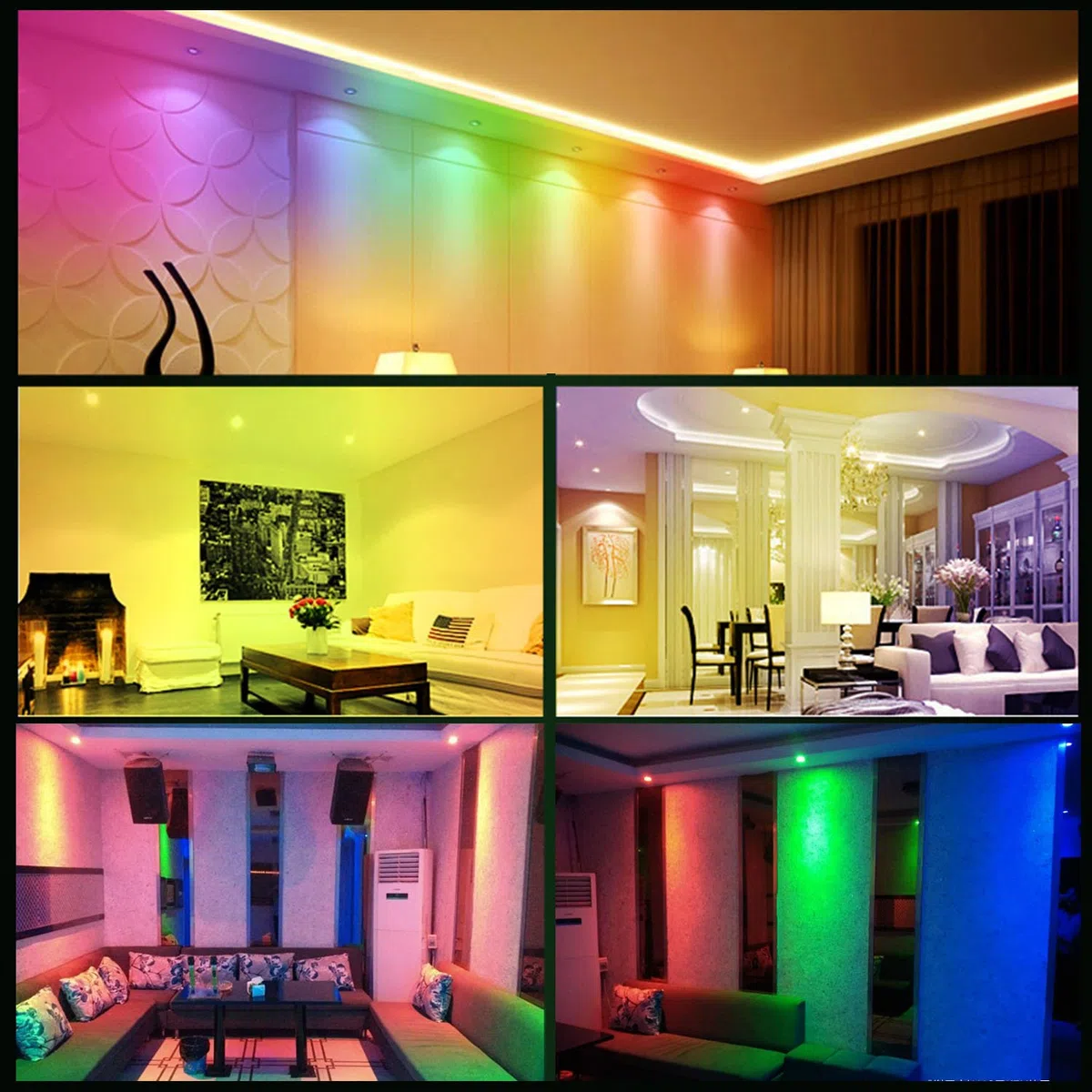 CM-GU10, lampadine colorate, Plastica, Gu10 Warm White, GU10 3.00watts