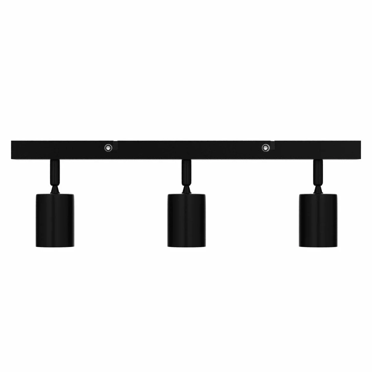 Lampada Faretti da Soffitto LED Orientabili, Faretti da Parete Interno GU10 Nero, Lampadario LED Moderna da Soffitto per Camera da Letto Cucina Soggiorno, Lampadina GU10 non Inclusa