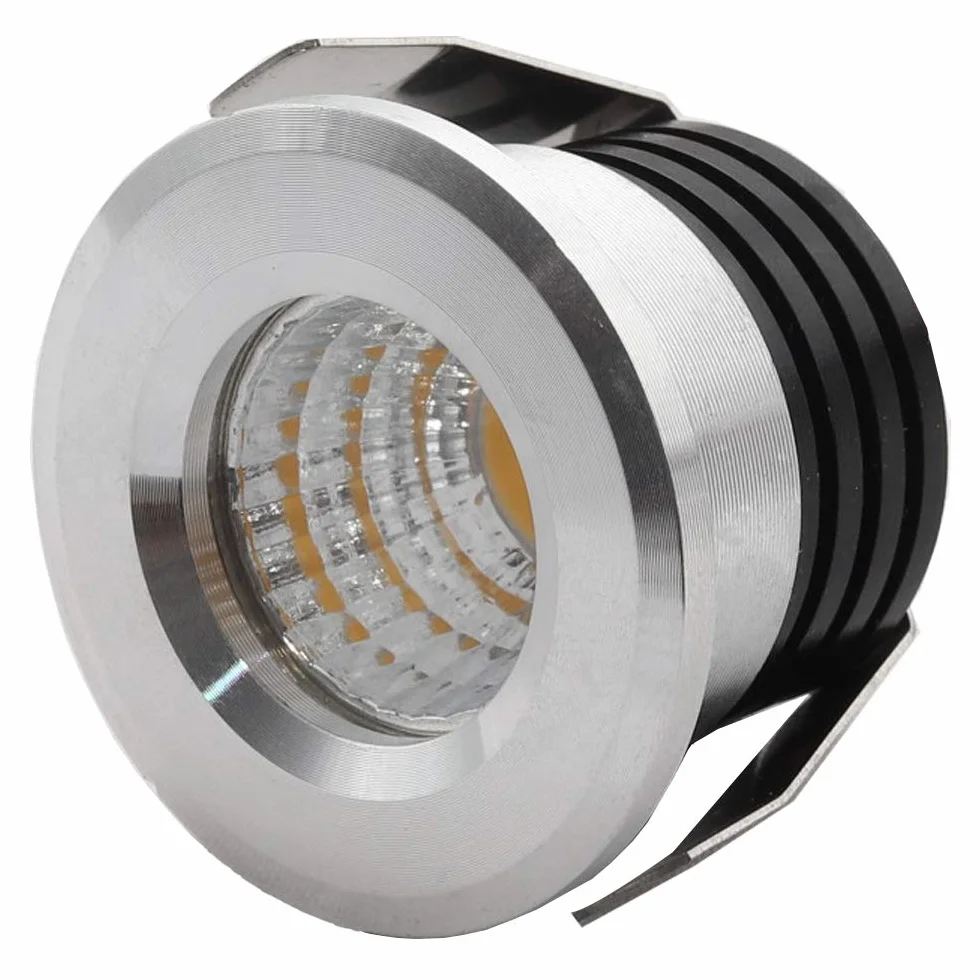 4 x Luci Mini Faretto led da Incasso Mini Faretti 3W LED Bianco Caldo Per Il Vetrina Station di Interni Illuminazione Cartongesso Incl.Seperated Trasformatore