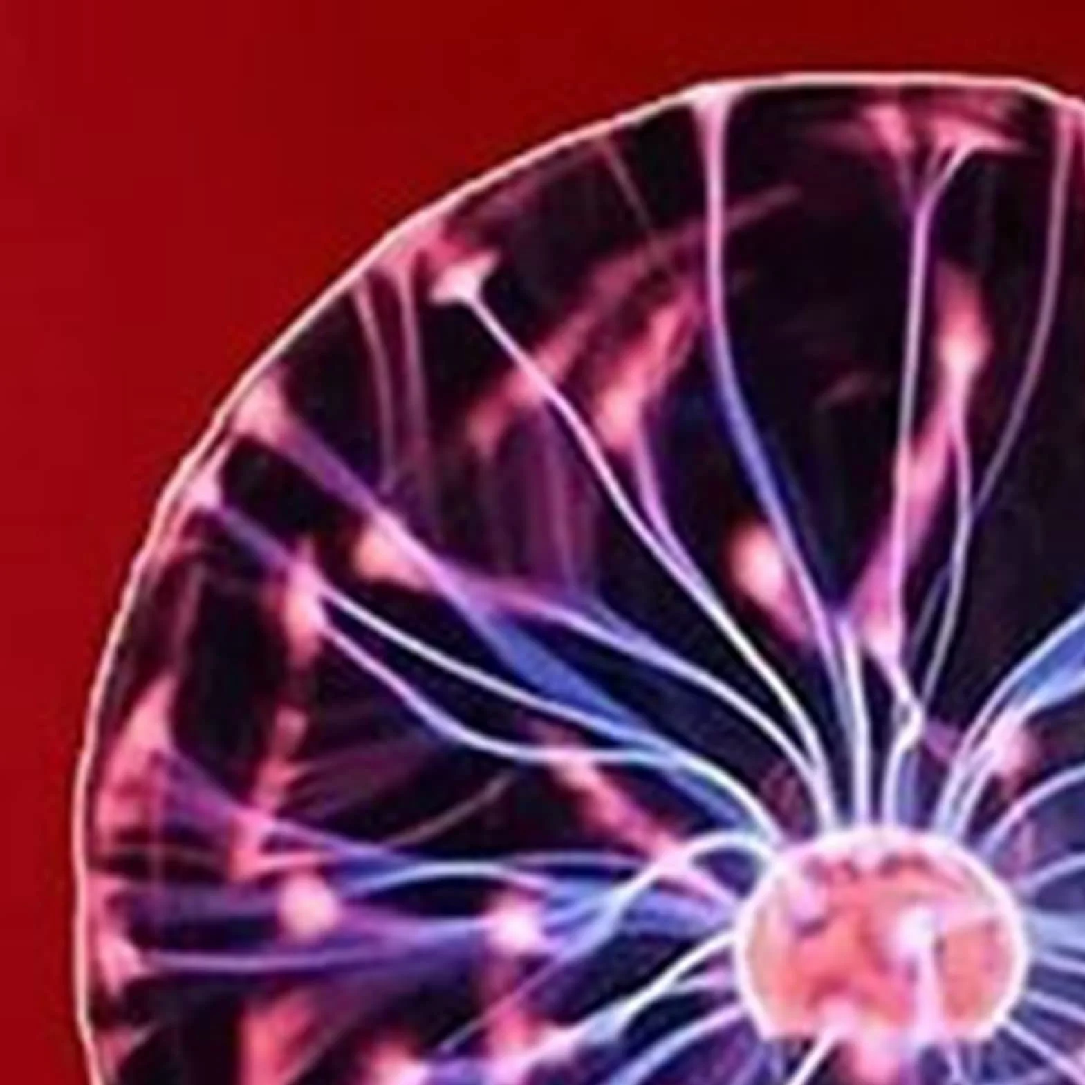 Tyenaza Sfera al Plasma, 7,5CM Lampada al Plasma Magica, Lampada a Sfera al Plasma Sensibile al Tocco per Feste Decorazioni, Regalo, novità Luce a Sfera Giocattolo