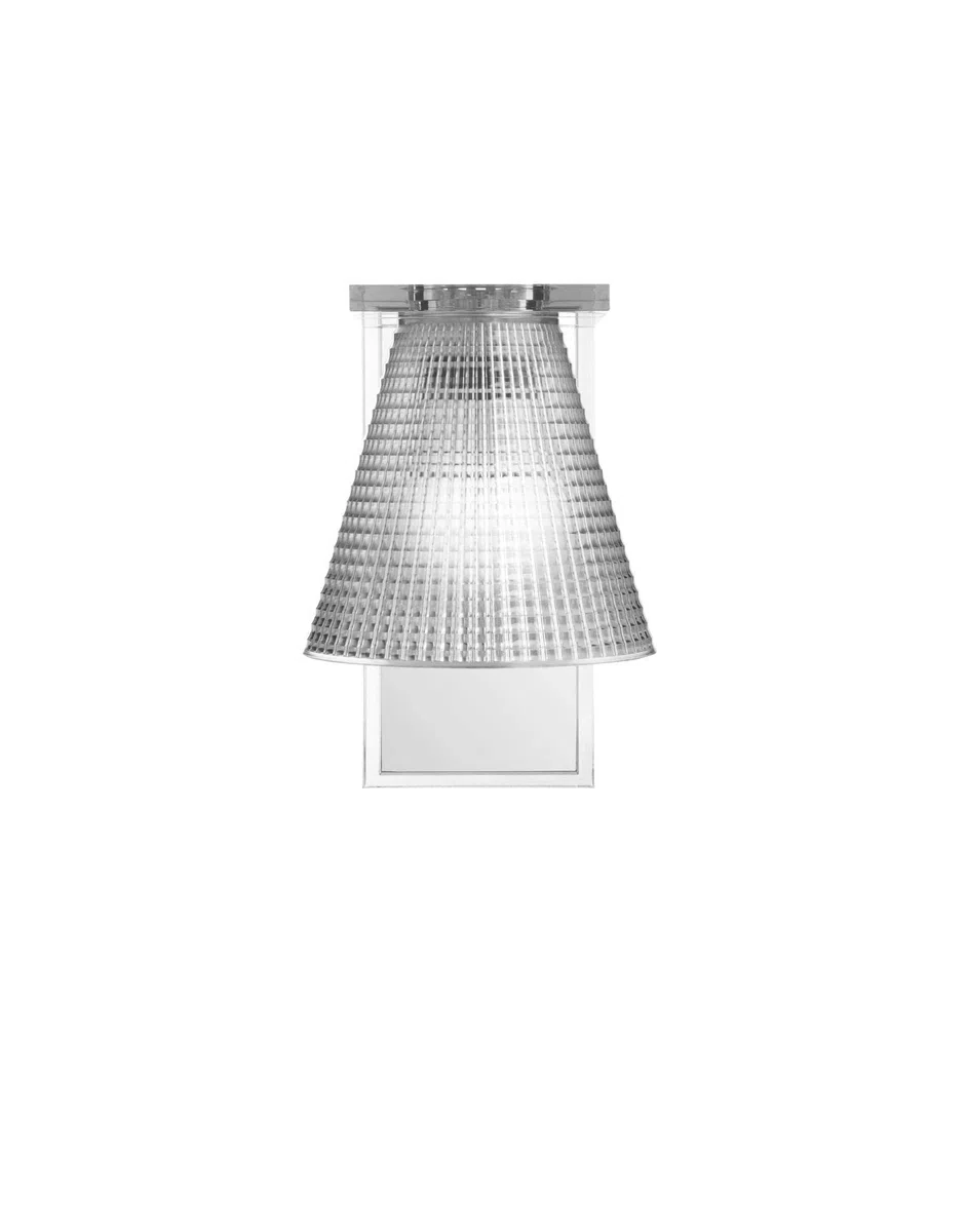 Kartell Light-Air Applique, Versione Sculturata,Cristallo, Sculturata