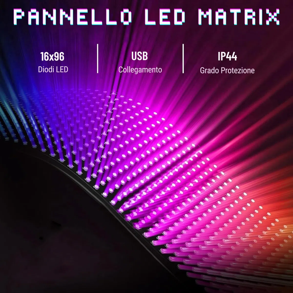 YASTA Insegna Luminosa Programmabile Scritta LED Personalizzata 60 CM Occhi LED Per Camion Pannello luminoso Auto USB Tabella Flessibile Bluetooth App Controllo Display Negozi Hotel Vetrine