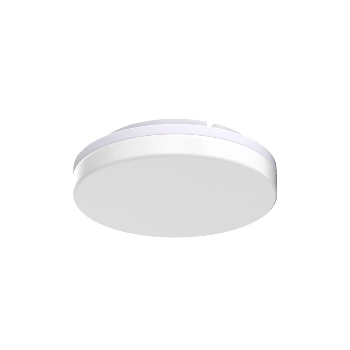 B.K.Licht Plafoniera LED, lampadario bagno a luce bianca naturale 4000K, 13W, 1600 Lm, lampada da soffitto resistente agli schizzi d'acqua IP54, plafoniera diametro 22cm, plastica, 230V