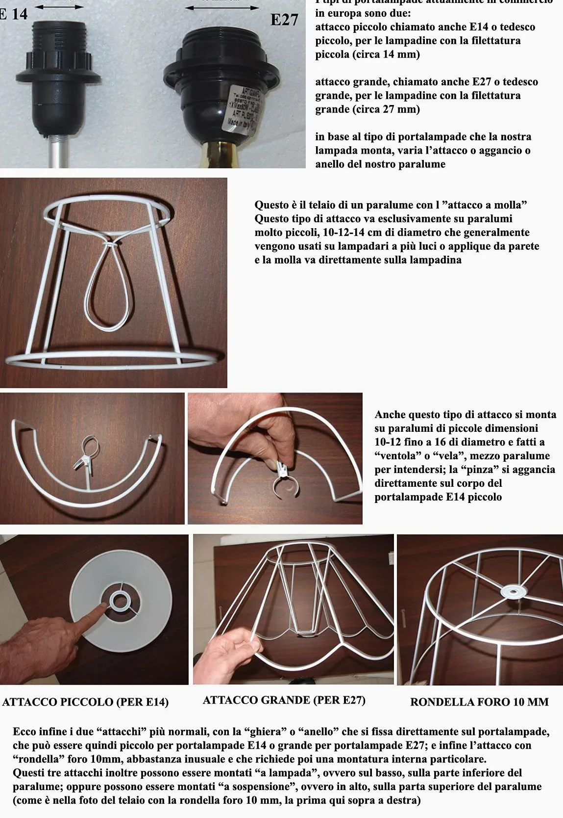 Paolo Rossi Paralume Prime tronco cono in tessuto avorio e interno PVC - Produzione Propria - Made in Italy (diametro cm 30)