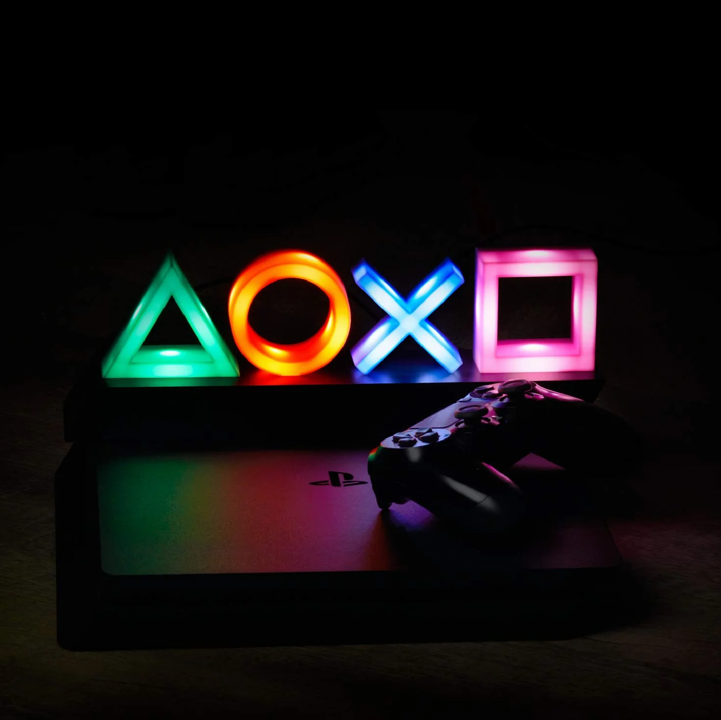 Paladone Playstation Luce Simboli con Tre Modalità