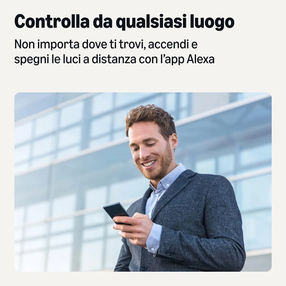Amazon Basics Striscia luminosa LED intelligente da 5 m, RGBW, Wi-Fi 2,4 GHz, compatibile solo con Alexa, Multicolore