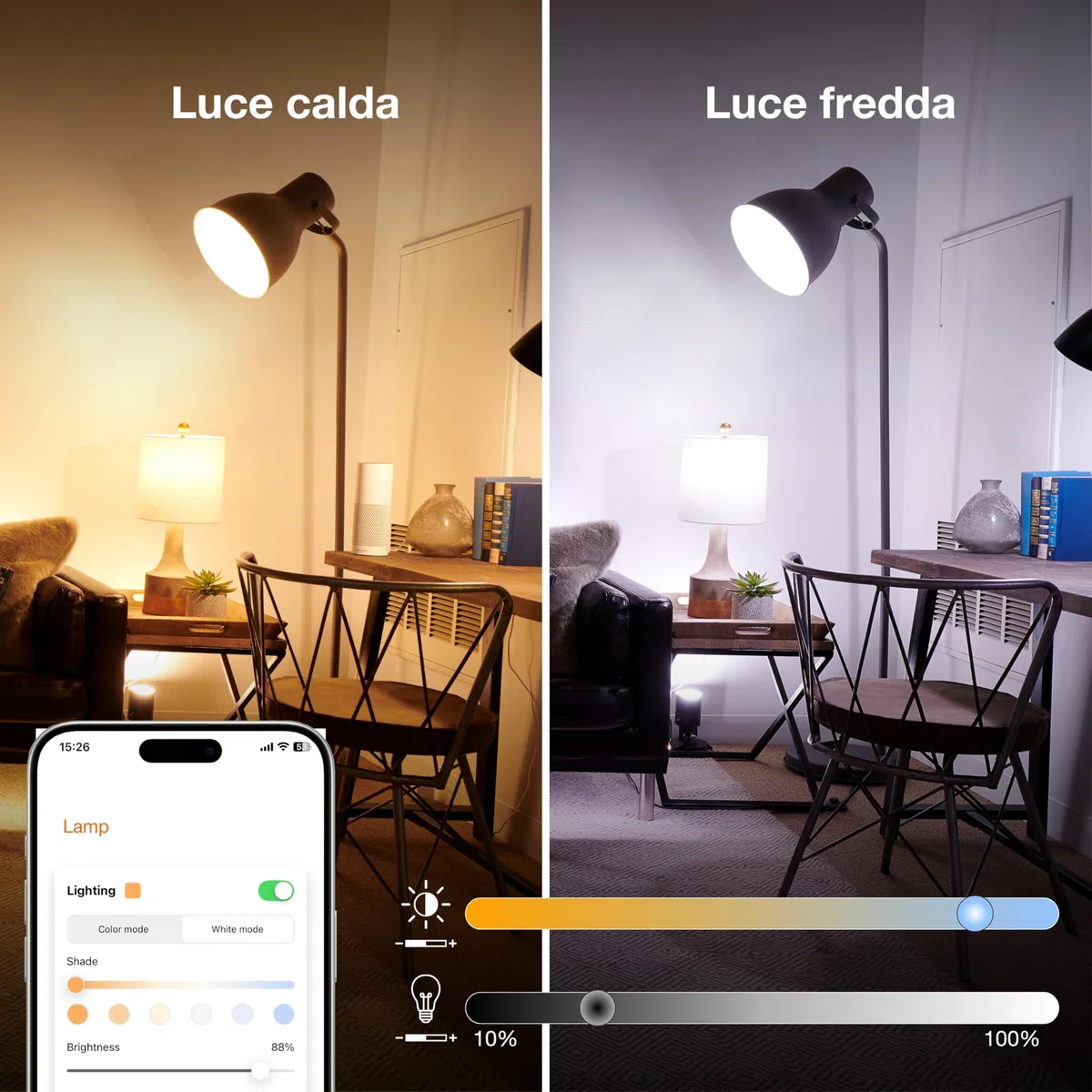 LEDVANCE Lampada Smart LED con Wifi, base E27, dimmerabile, colore della luce variabile (2700-6500K), forma a globo, opaco, controllabile con Alexa, Google e App, 1 confezione