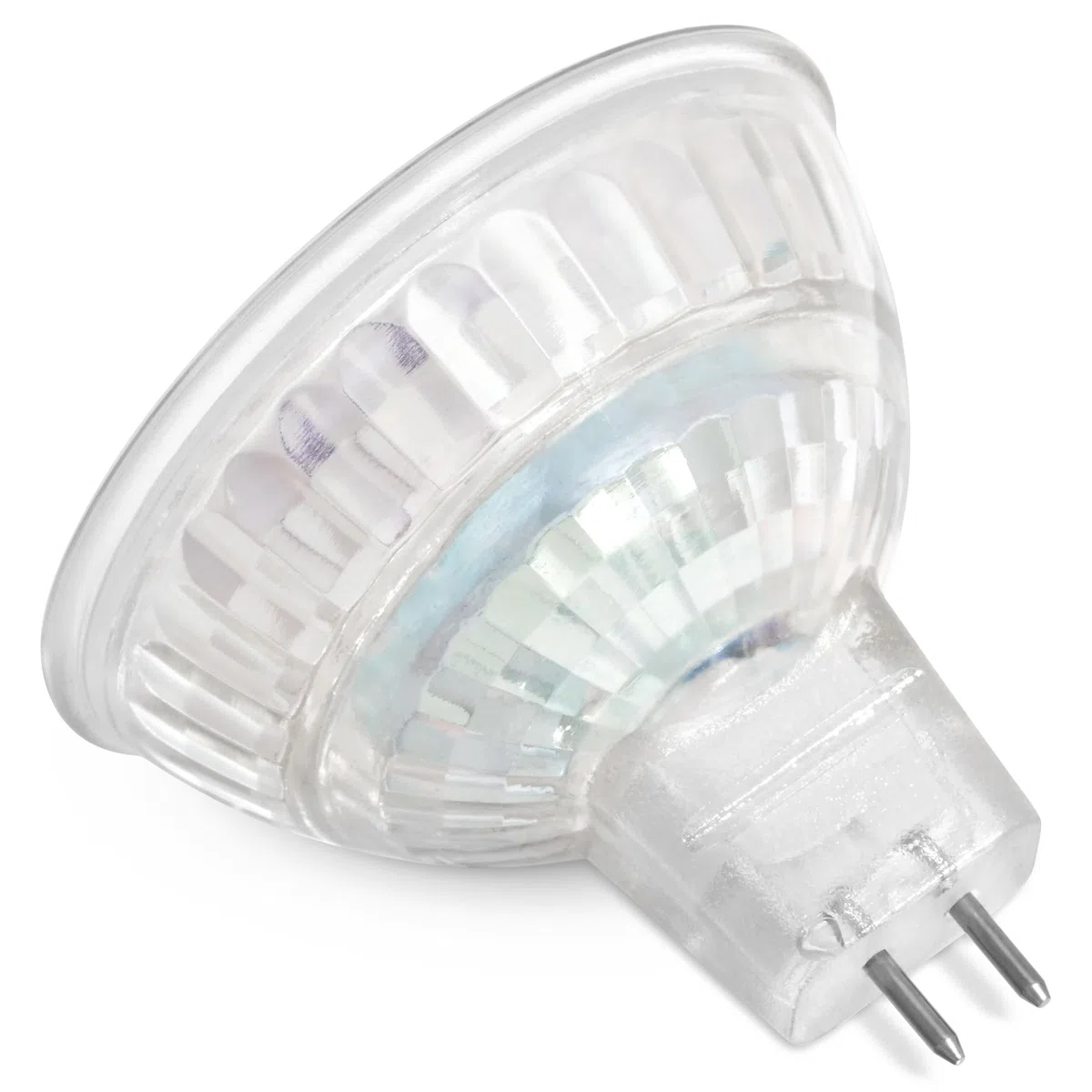 greenandco 5x MR16 GU5.3 | dimmerabile | sostituisce 45W | bianco caldo 3000K | IRC 90+ | 6,5W 510 lm | 38° | senza sfarfallio | COB LED spot | 12V AC/DC