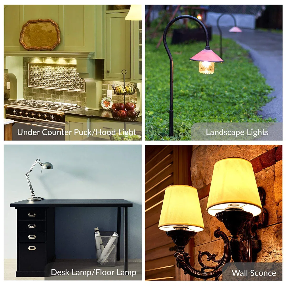 ANDERK 50 pack Lampadina Alogene 12 V G4 base bi-pin, Bianco caldo, 20 W T3 Jcd lampada