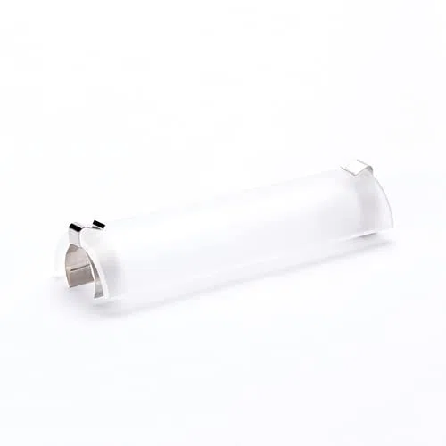 ORION LIGHTSTYLE Vetro di protezione per lampada a luce indiretta, R7s, per aste da 78 mm, vetro di ricambio opaco per lampade alogene, vetro opalino