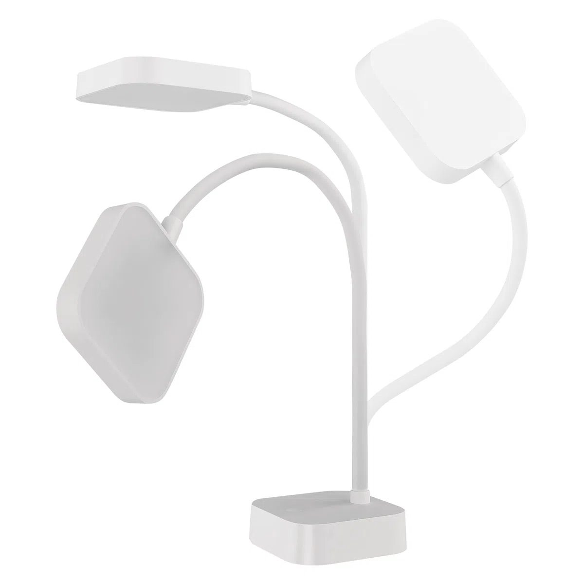 EMOS Lampada da scrivania a batteria EMILY, lampada da tavolo a LED ricaricabile via USB, durata 96 ore, potenza 2 W, luminosità 100 lm, senza fili, flessibile, regolazione continua, cavo di ricarica