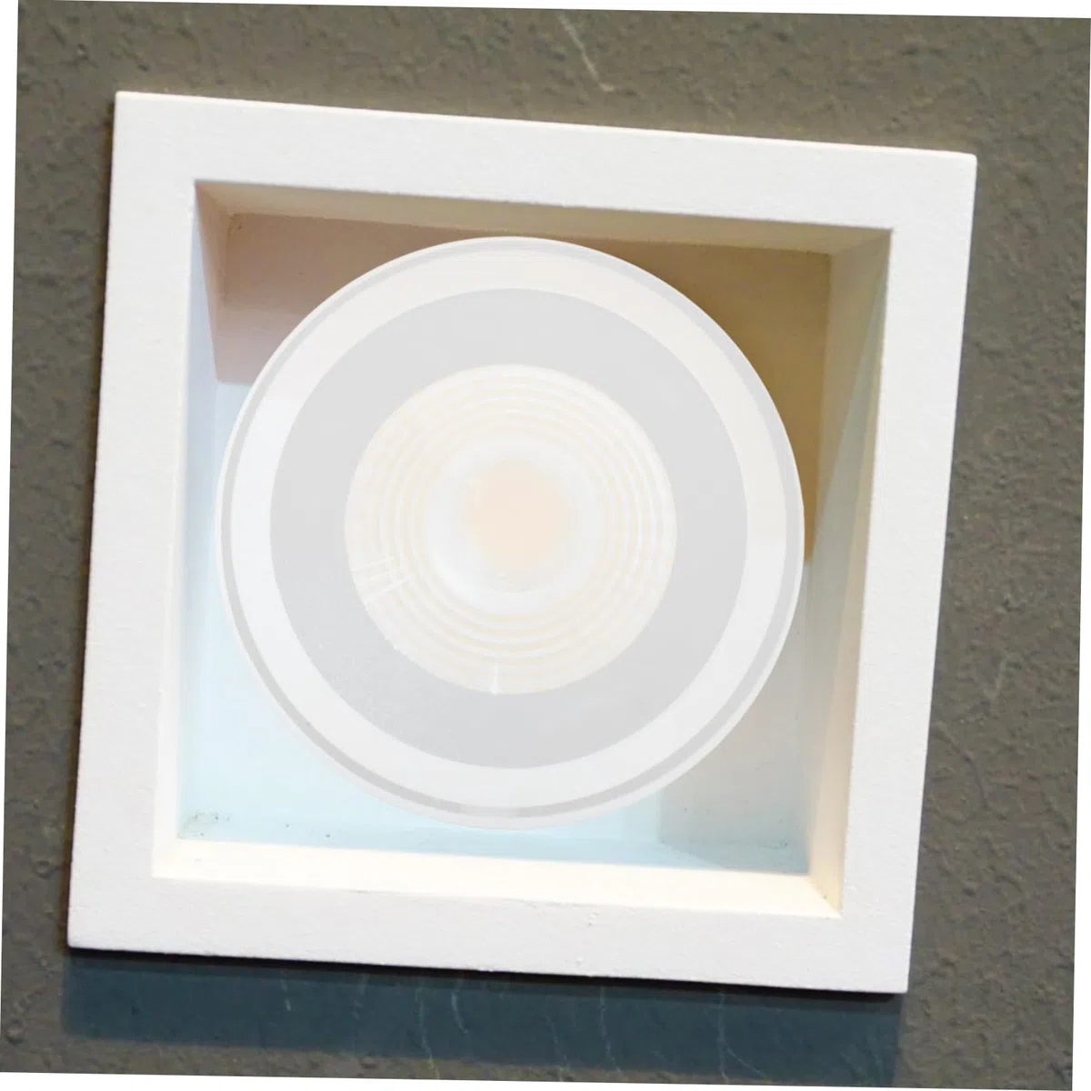 Uonlytech 6Pcs Paralume Diffusore Piastra Diffusori LED Da Incasso Luce Copre Diffusore Di Luce Di Soffitto Copre Lampada Ombra Ombra Da Incasso Faretto
