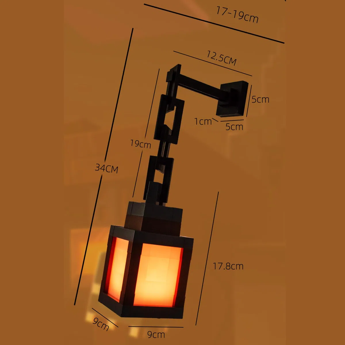 Lampada Notturna Pixelata 3D con Effetto Night Light USB Ricaricabile, 16 Colori LED con Switch Touch e Telecomando, Illuminazione da Parete o da Tavolo per Decorazioni Camera da Letto