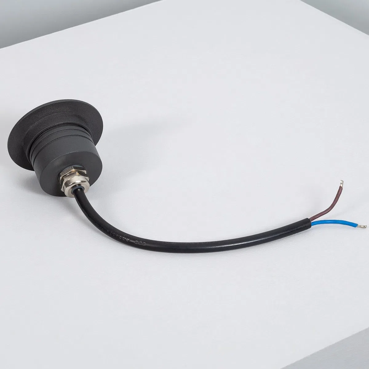 LEDKIA LIGHTING Segnapasso LED Incasso a Terra per Esterno 2L 24V DC Loto Nero 4000K Bianco Naturale