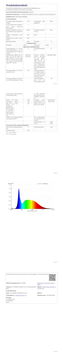 DEELUX Lampada a LED per specchio da bagno con interruttore, 30 cm, 500 lm, 5 W, 6000 K, bianco freddo, illuminazione per armadio a specchio, 230 V, luce per trucco, armadio, lampada da parete IP44