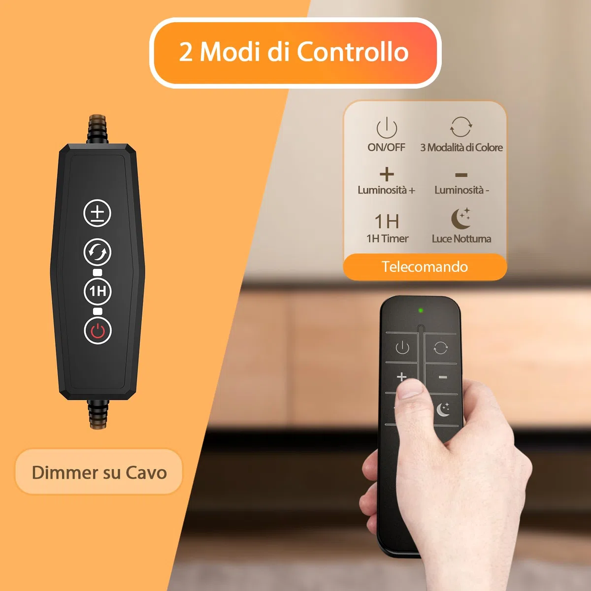iFalarila Light 97 LED Lampada con Pinza con Telecomando 40CM Lampada da Lettura [Timer di 1 Ora] Lampada da Letto per Libro, Lavoro, Letto, Tavolo (Caricatore USB Incluso)