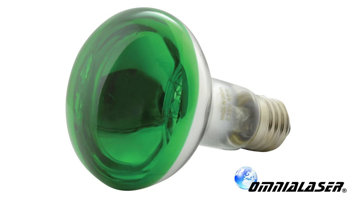 OL-KIT4COLOR60 Kit 4 Lampadine Colorate ad Incandescenza Spot, E27, 60 Watt