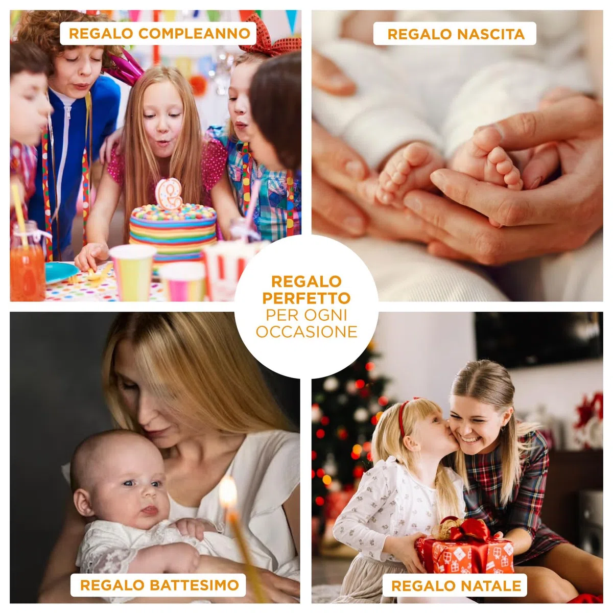 LASERO' Lampada Personalizzata con Nome in Plexiglass Inciso – Luce Notturna Personalizzata Bambina – Lampada Cameretta Bambini con Base in Legno – Idea Regalo Nascita o Battesimo