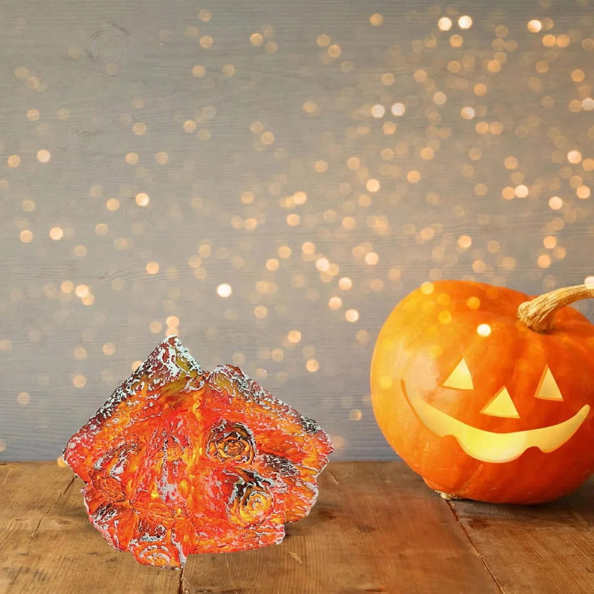 Luci Decorative,Simulazione di Carbone,Lampada a LED,Luce per Camino Senza Fiamma,Luce a Fiamma a LED,per la Decorazione di Interni ed Esterni Della Casa