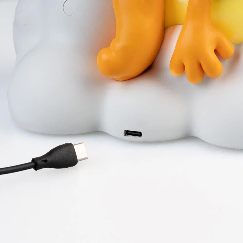 Grupo Erik Lampada Garfield Gadget Room - Lamp Decorativa Statua│ Con luce LED : USB o Batterie - Regalo Merchandising Ufficiale Garfield (34x19x15 cm)