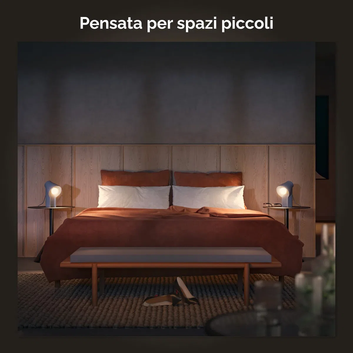 Philips Hue White Ambiance Starter Kit con 3 Lampadine, Bluetooth, Controllo Vocale, Dimmerabili, Attacco E27 + 1 Bridge Hue Controllo Completo del Sistema + 1 telecomando Hue Smart Button, Bianco