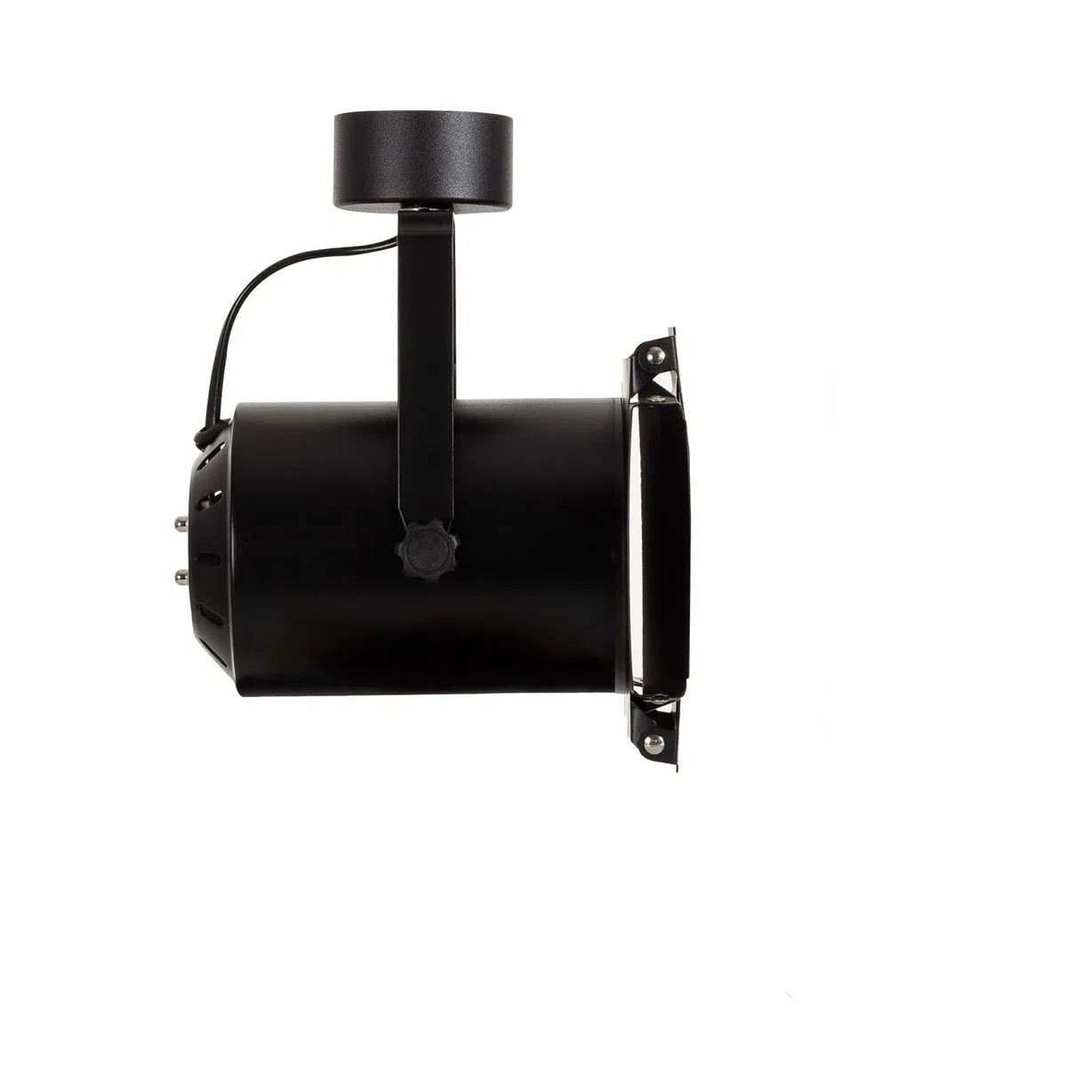 LEDKIA LIGHTING Faretto Portalampada da Superficie Cinema per Lampadine E27 PAR30 Nero E27