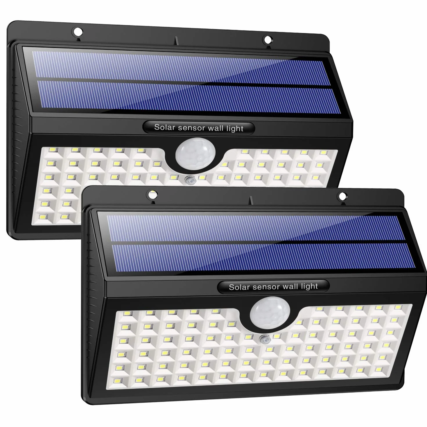 Luci Solari Esterno, 78 LED Super Luminosa con Sensore di Movimento Impermeabile Wireless Luce da Parete con 3 Modalità Lampade di Sicurezza per Giardino