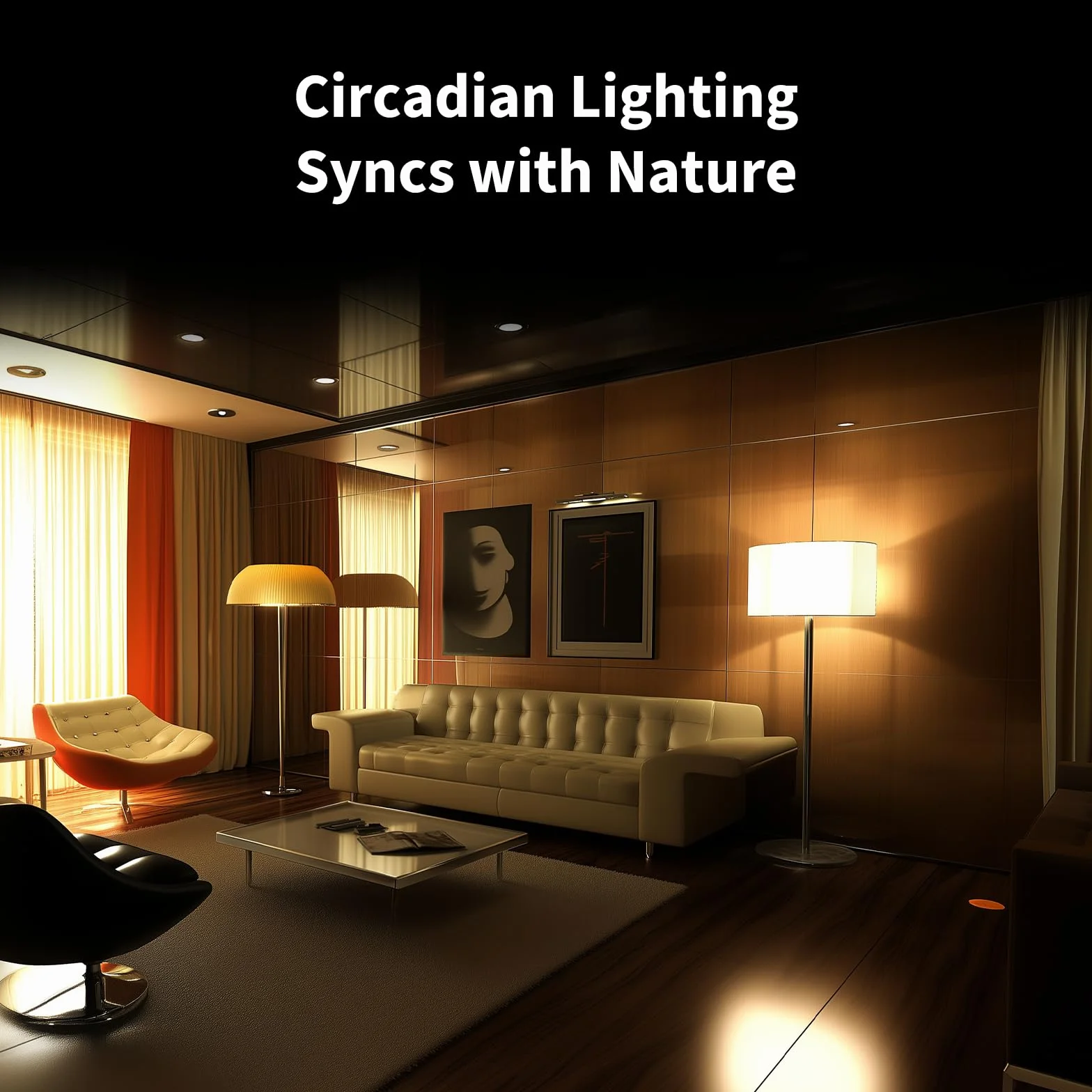 Aqara Lampadina LED T2 E27 Thread/Zigbee, Bianco Sintonizzabile(2700 K-6500 K), Equivalente a 75 W, Matter, Supporta HomeKit, Alexa, Google Home