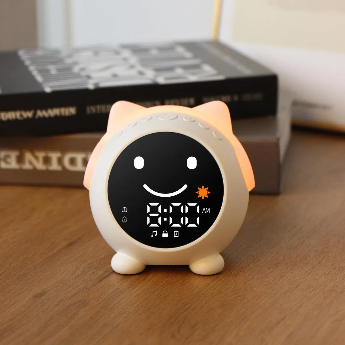 Sveglia per bambini, orologio OK to Wake con luce notturna. Timer Nap Timer, sveglia per bambini, allenamento per il sonno dei bambini, decorazione per la cameretta, idea regalo per