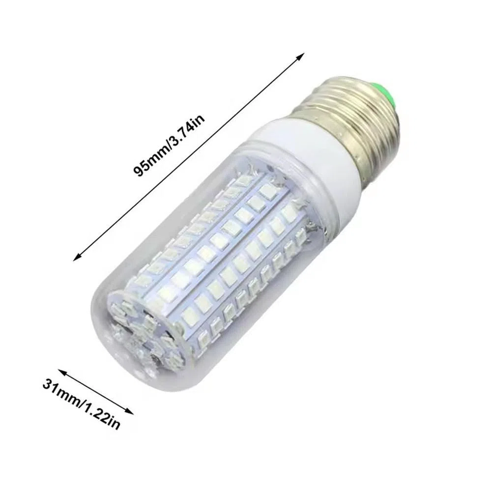 Generico Lampadina UVC da 10 W, Lampada germicida Disinfezione UV Lampade di sterilizzazione LED a Luce Ultravioletta Mais E27 110 V / 220 V per la casa dell'ufficio Scolastico,220v