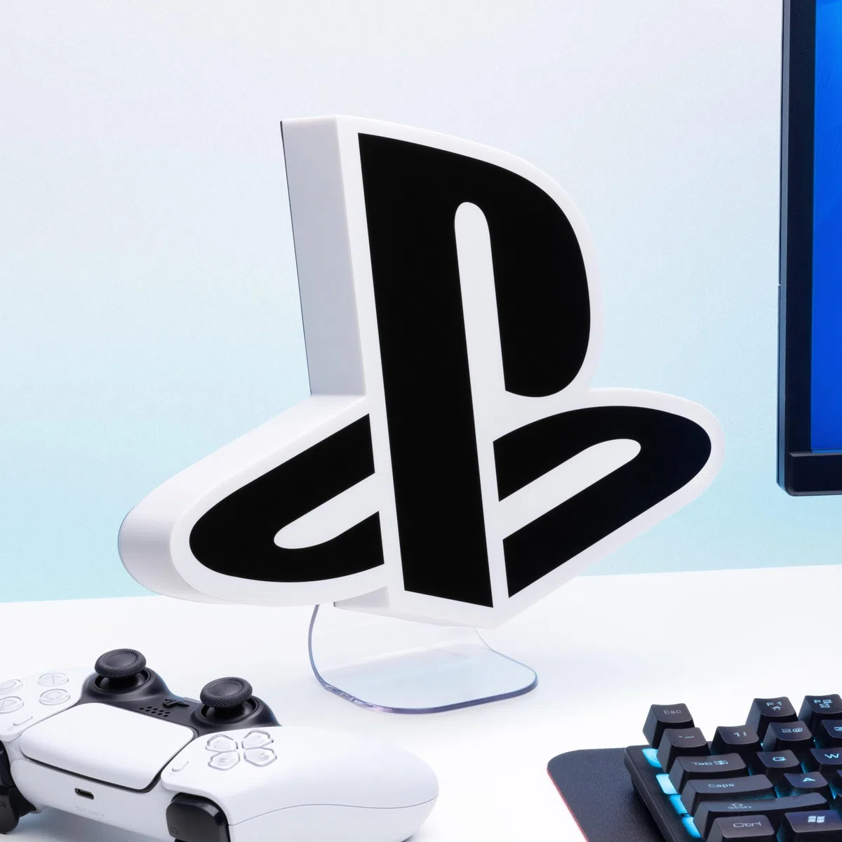 Paladone PlayStation Logo Light with 3 Light Modes, Officially Licensed Merchandise