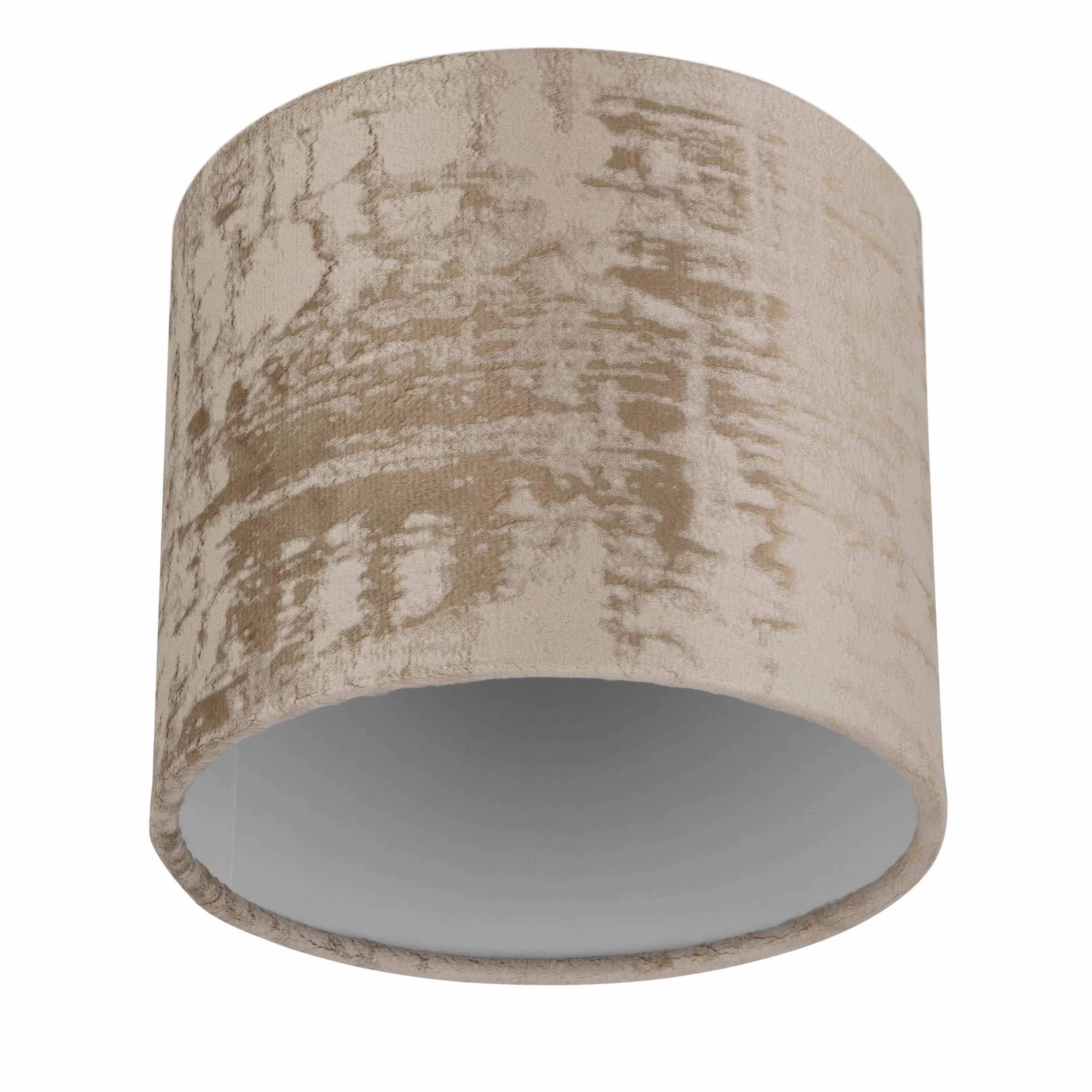REV Paralume di ricambio rotondo in stile vintage in cotone di alta qualità, diametro 14 cm, per lampada a sospensione e lampada da tavolo, attacco E27, tortora