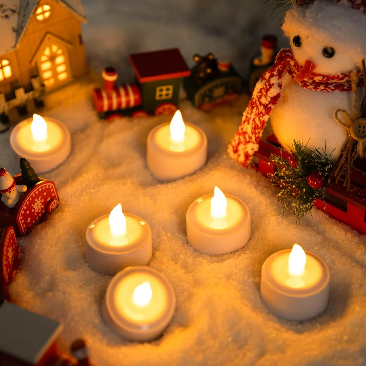 EXTSUD Candele LED ricaricabili | Confezione da 6 candele elettriche a LED con telecomando e timer, ricarica USB, senza fiamma, con 5 livelli di luminosità, per matrimoni, Halloween, Natale, festival
