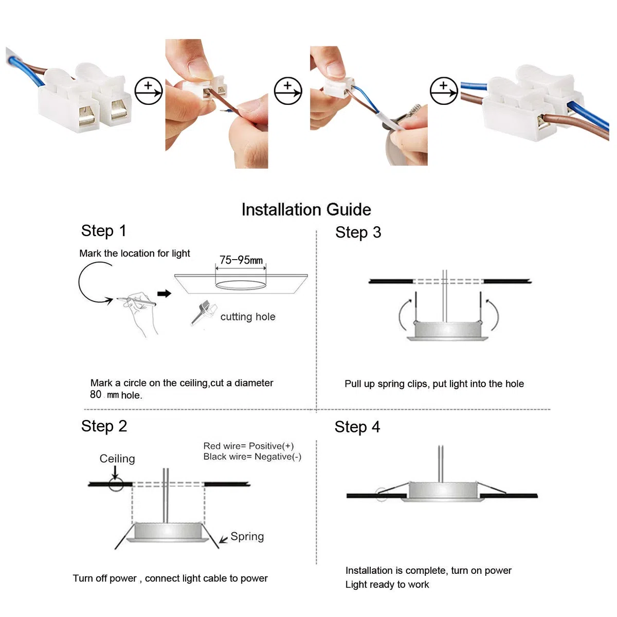 Faretti Led da Incasso Per Cartongesso,7W Equivalenti a 70W,Luce Bianca Fredda 6000K Luci Ultrasottili da Soffitto per Cartongesso da Interno,Rotondo Alluminio Métal,Slim Bianca Downlights, Set da 12